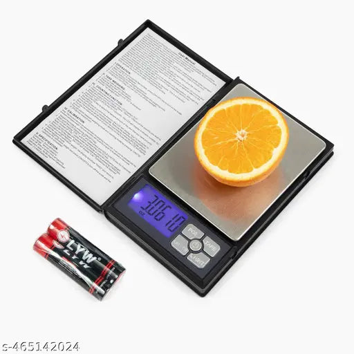 Notebook Series Digital Scale - 0.01g Accuracy, 600g Capacity for Food, Herbs, Spices, Jewelry | Notebook Series Digital Scale | 0.01g accuracy | 600g capacity | weighing food |